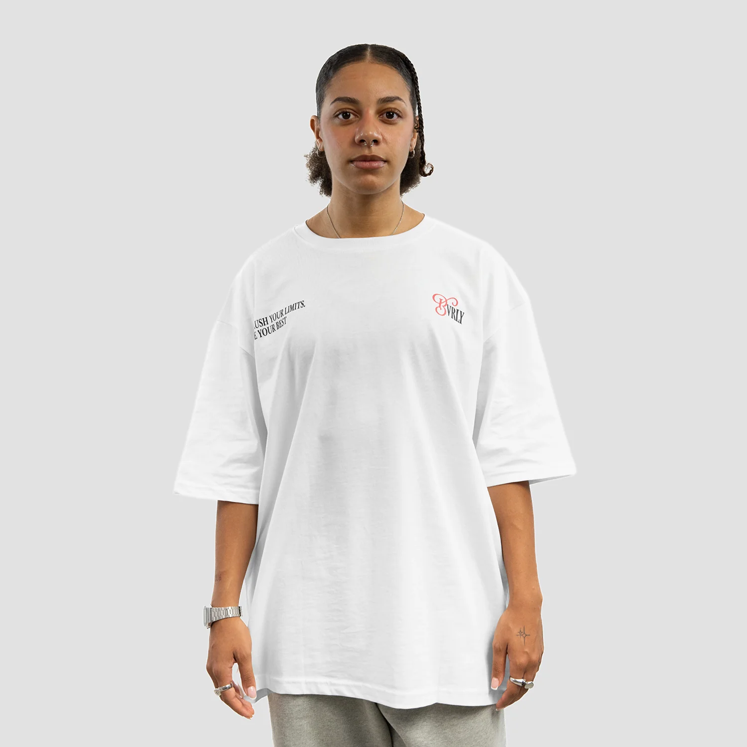 Camiseta BEVERLY - Crush your limits - White - Image 4