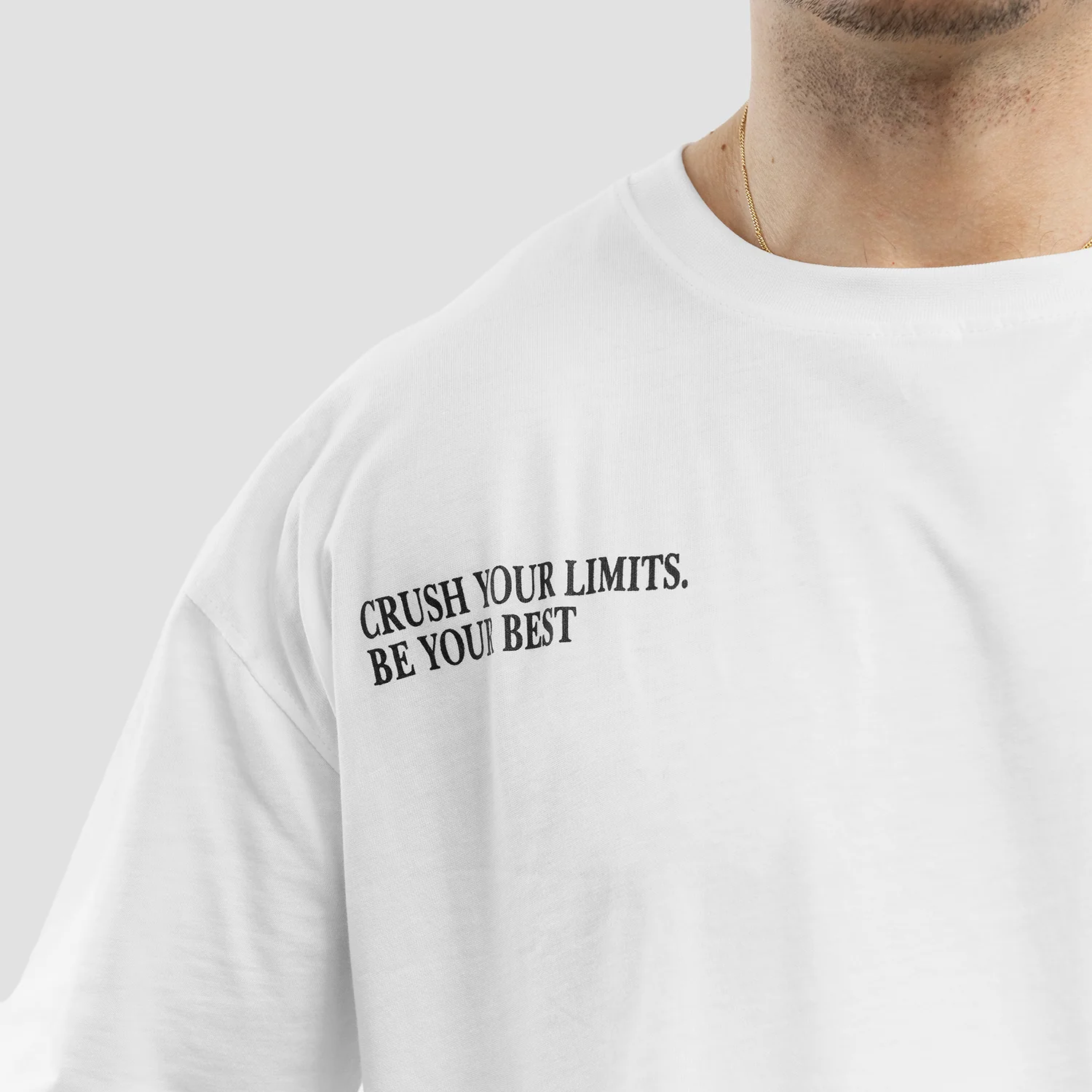 Camiseta BEVERLY - Crush your limits - White - Image 6