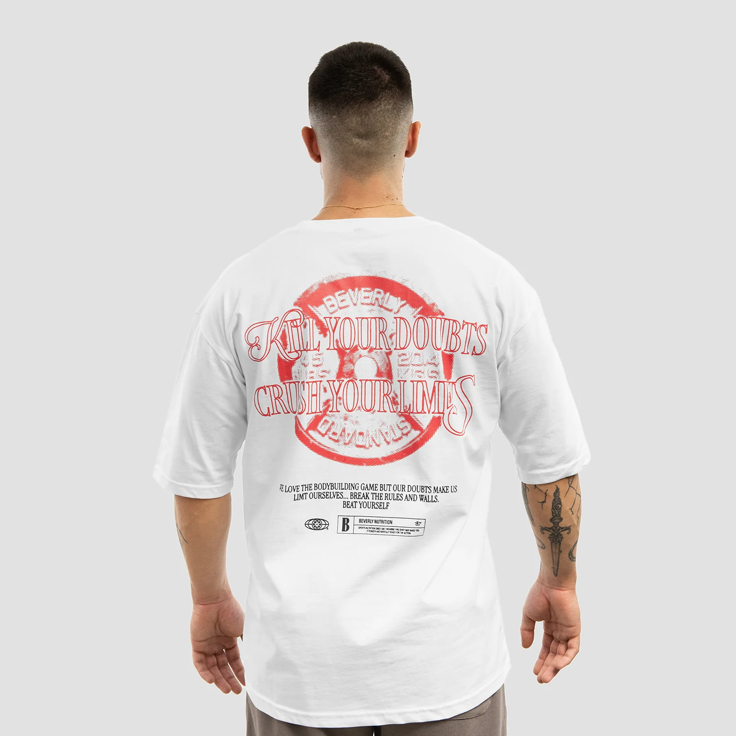 Camiseta BEVERLY - Crush your limits - White - Image 7