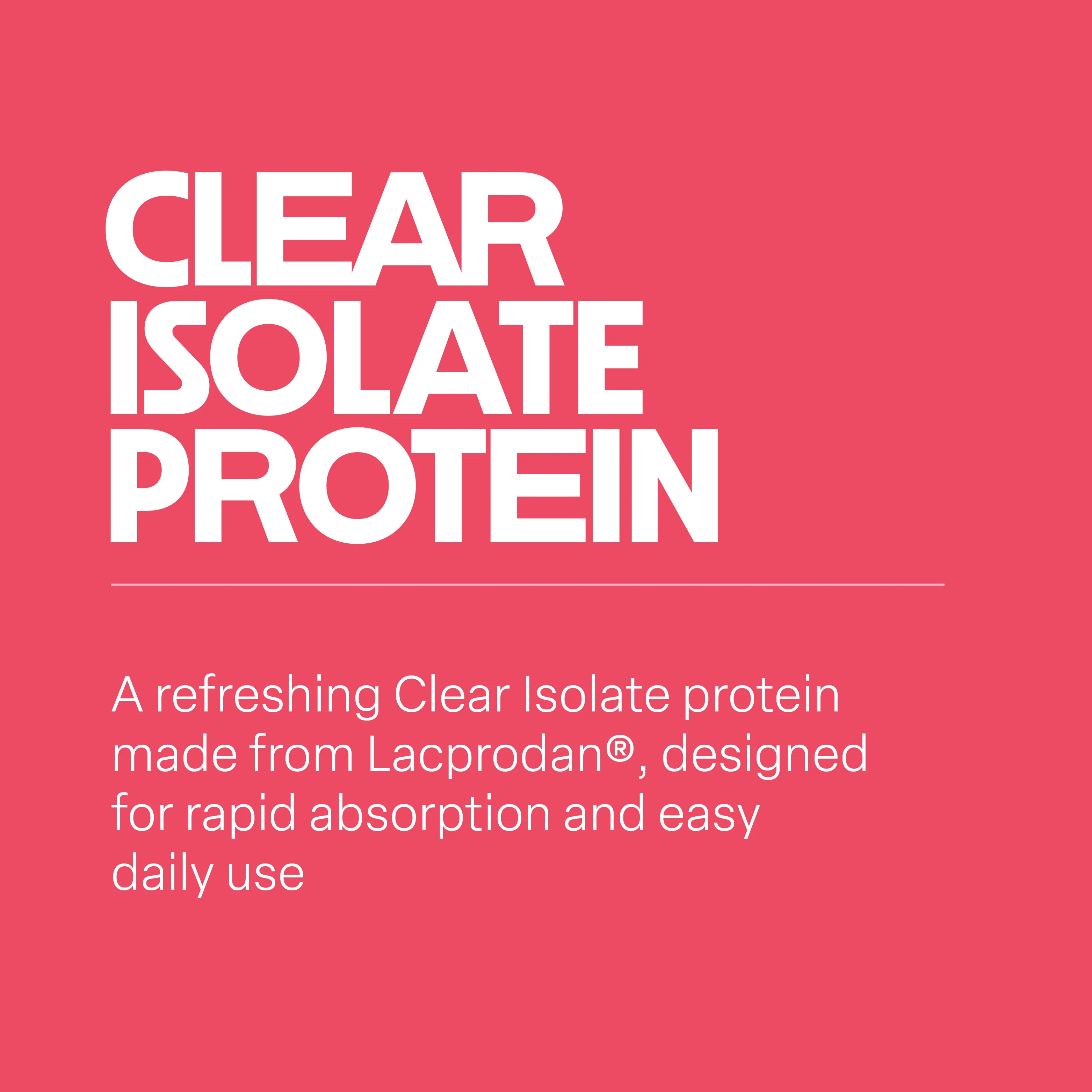 Clear Isolate Protein - 500 g - Strawberry Kiwi - Image 3