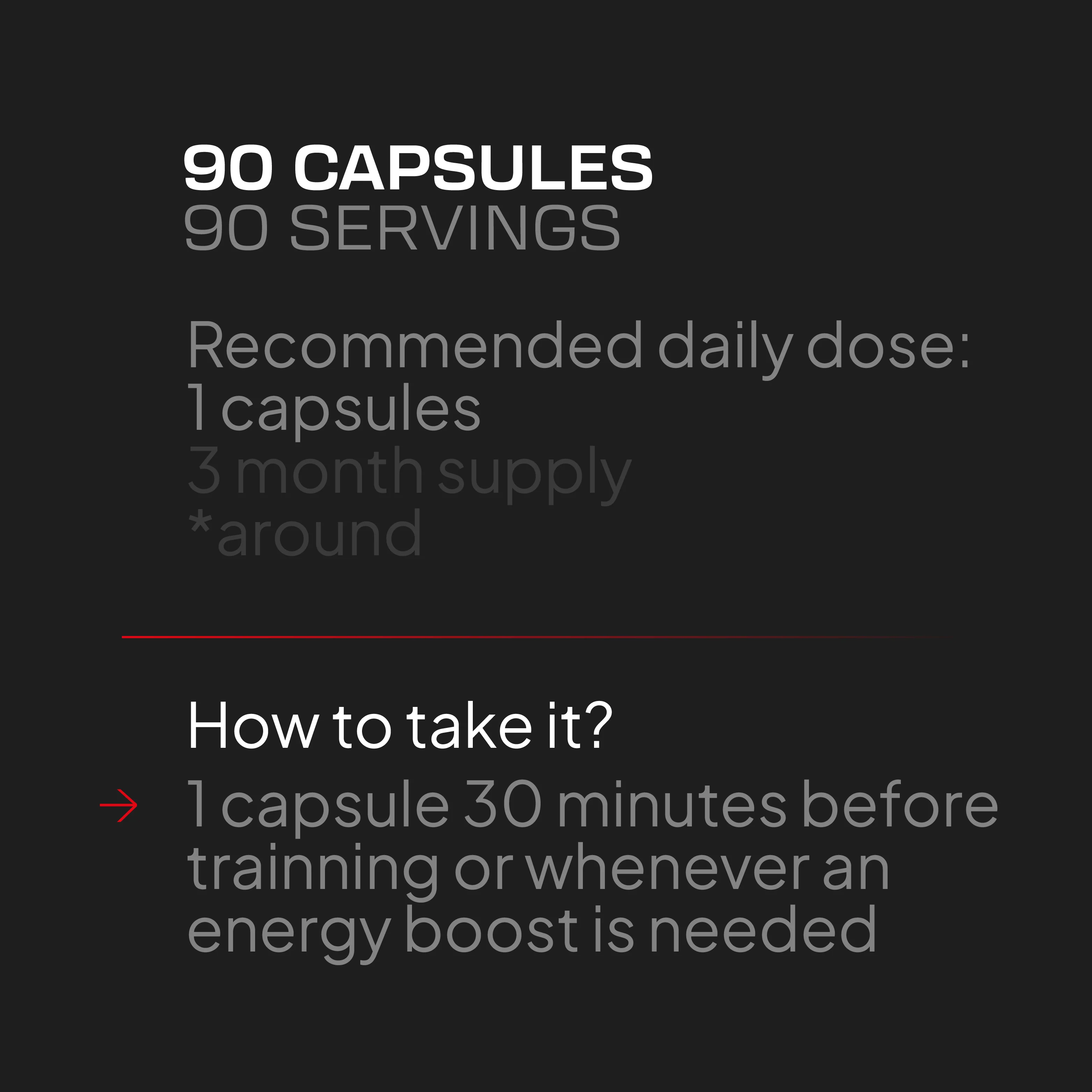 Energy Pro - Cafeína + Taurina - 90 Caps - 90 Servings - Image 5