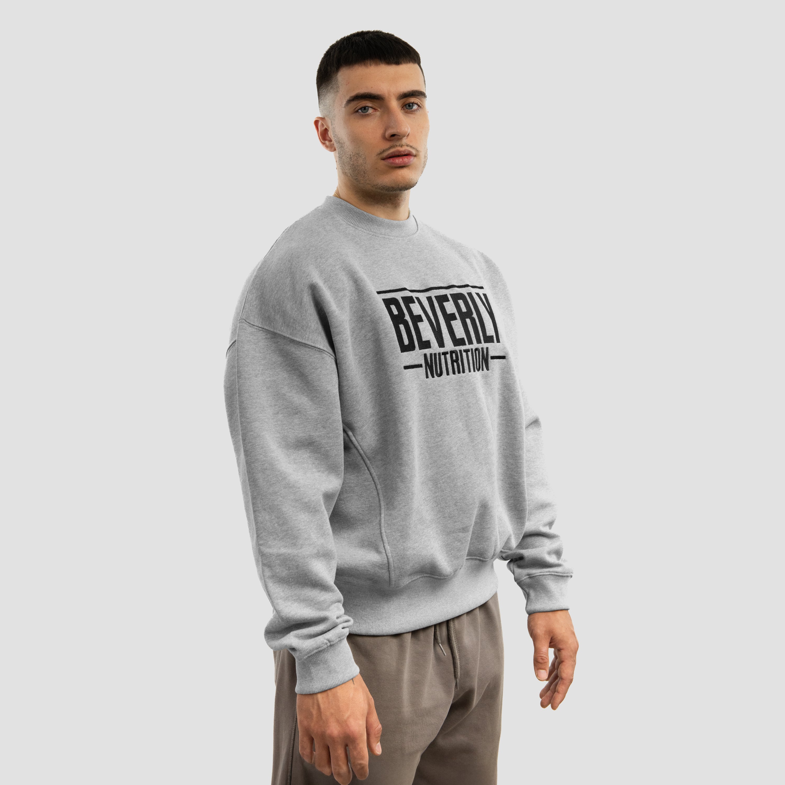 Sudadera BEVERLY - Go heavy or go home - Grey - Image 3